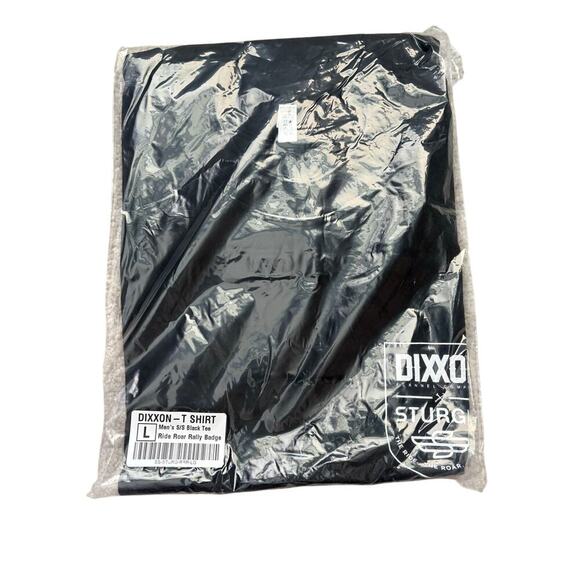 Dixxon Sturgis Let Freedom Caw Motorcycle T Shirt Men Black  NWT  Large - Picture 3 of 3